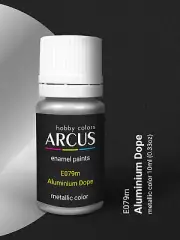 Arcus 079 Enamel paint Metallic color Aluminium Dope Saturated color 10ml 1pcs