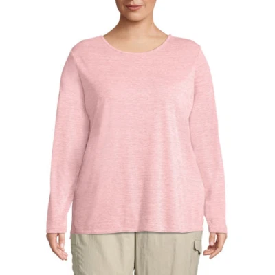 Women's Size Plus Columbia Golden Valley Pullover Blush Pink Size: 3X ()