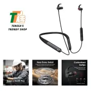 Bluetooth Headphones, 150H Playtime Wireless Bluetooth Earbuds with Earhooks,...