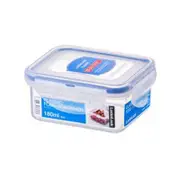 Lock & Lock 180ml Airtight Classic Rectangle Food Container Short - Clear