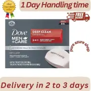 Dove Men+Care Men's Bar Soap Deep Clean, 3.75 Oz., 8 Bars Free Shipping