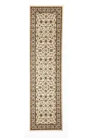 Sydney 1 Ivory Ivory Runner Rug by Rug Culture - 400X80CM - RUNNER