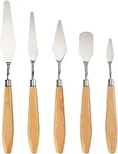 Painting Knife - Artist Spatula Palette Knives | Painting Mixing Scraper Set | Mixing Scraper Kit |Drawing Tool, Color Texturing Supplies For Crafting Sculpting Construction Pottery Gouache Watercolor