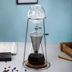 Espresso Drip Maker Coffee Filter Ice Cold Brew Coffee Dripper Glass Pot