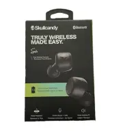 New Skullcandy Earbuds Spoke True Wireless w/ Charging Case Water Resistant Run