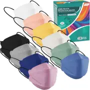 XDX KN95 Face Masks 100 Pack, 5 Layers Breathable Comfortable KN95 Masks for Adu