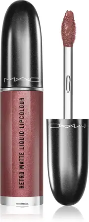 Mac Cosmetics Retro Matte Liquid Lip Tint Metallics Gemz & Roses