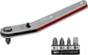 ANEX No.428 Ratchet Driver Offset Type Up Head Type Bit Set of 5 New