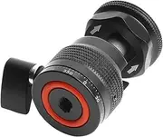 KICHOUSE Rotating Ball Head Hot Shoe Adapter Mount for Tripod Camera Accessories for Fill Light Design Compatible with and More