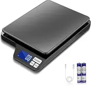 [KUBEI] Extra Large Digital Kitchen Scale 5kg/0.1g USB Rechargeable