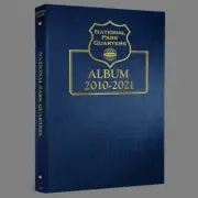 Whitman US National Parks Quarter Coin Album 2010 - 2021 Date Set #3056