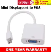 Mini Displayport Thunderbolt to VGA Adapter For Dell XPS Lenovo ThinkPad HP Envy