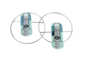 Lot of 2 Pepperell Braiding Company 8” Designer Craft Ring NEW Macrame