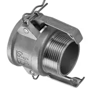 Stainless Steel 316 Camlock Coupling (Type B) - BSP Thread