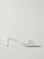 [Aeyde] Aeyde - Ilvy Satin Mules - Off-white - IT42 IT 42 Off-white