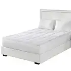 Dreamz Bamboo Pillowtop Mattress Topper Protector Soft Cover Underlay King