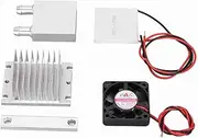 12V Thermoelectric Peltier Cooler Semiconductor Refrigeration Cooling Fan System Heatsink DIY Kit Mini Air Conditioner Fridge