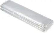 uxcell Clear Flat Open Poly Bags PE Plastic Retail Pouches 2 Mil 12x19.5 in for Hardware, Collectibles, Jewelry, Cards, Craft Supplies Pack of 100