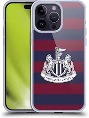 Head Case Designs Officially Licensed Newcastle United Football Club Away 2024/25 Crest Kit Soft Gel Case Compatible with Apple iPhone 14 Pro Max