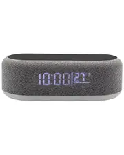 ZTECH 3-In-1 Alarm Clock with Wireless Charger