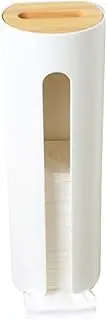 Cotton Pad Dispenser Wall Mounted Cosmetic Make Up Cotton Pads Holder Makeup Cotton Pad Storage Container with Lid