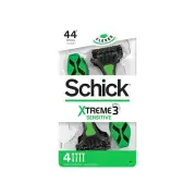 Schick Xtreme 3 Sensitive Skin Disposable Razors for Men Disposable Razors 4 ...