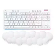 Logitech 920-010427 G713 Wired Ten-Keyless Mechanical Gaming Keyboard White Tactile Switch