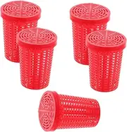 TOBBOMEY 5pcs Bait Trap Box Fishing Lure Cage Outdoor Fishing Bait Cage Outdoor Fishing Lure Holder Bait Thrower Device Carp Fishing Rocket Feeder Fishing Feeder Carp Fishing Tackle