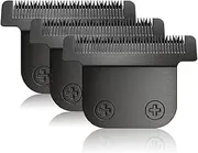 Black T-Blade Detachable Replacement blades Compatible with Wahl 9864/9864SS/9686/9818A/9854L/9876L/9854 /WSS3L/SS2L Lithium-Ion Cordless Beard Trimmer (3 Count)