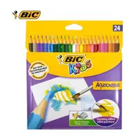 在飛比找momo購物網優惠-【BIC】24色水彩筆