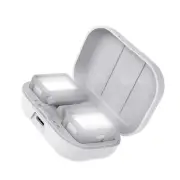 Two-way LED Vlog Fill Light+Charging Case For DJI OM 5 4 Handheld Stabilizer M