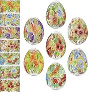 Diximus Thermo Heat Shrink Sleeve Decoration Easter Egg Wraps Pysanka Pysanky (Petrykivka)