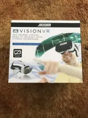 AmeriSound VisionVR Virtual Reality Headset w/ Stereo Headphone NEW IN BOX