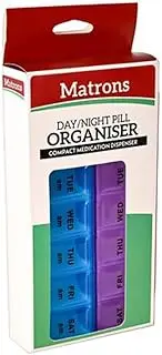 7 Day AM/PM Pill Box with Clip Lids