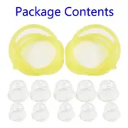 5x Primer Bulb Set + 2x Fuel Line For Victa For Echo For Homelite String Trimmer