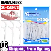 up to 150 x Floss Picks Dental Teeth Toothpicks Stick Care Tooth Pick Clean Oral
