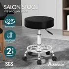 ALFORDSON Salon Stool Round Swivel Barber Hair Dress Chair Gas Lift KORI