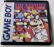 Dr. Mario Case Box ONLY Custom Clamshell Design For Nintendo Game Boy