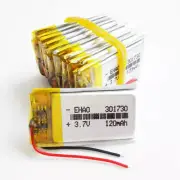 10 PCS 3.7V 120mAh Lipo Rechargeable Battery 301730 For MP3 PSP GPS Smart Watch