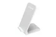 Fast Wireless Charger Stand Qi Charging Dock for Samsung Galaxy S25 S24 S23 S22 Ultra/S21/Note 20/S20/S10+ for iPhone 1611 Pro Max(White)