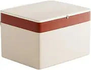[B Baosity] Quilt Storage Bag Toys Storage Box Multipurpose Portable Travel Packing Organizer Clothes Organizer for Bed Sheets Bedding, 1Layer 56x36x35cm