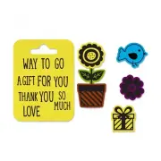 Sizzix Framelits Die & Stamp Set A Gift For You 20pc Set by Lori Whitlock