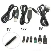 USB to DC 5V 9V 12V Adapter Step UP Module Mini 5pin Type C Power Boost Line