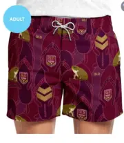 NRL QLD Hawaiian Shorts