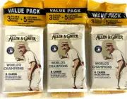 2020 TOPPS ALLEN & GINTER BASEBALL VALUE PACKS ( 3 PKS )