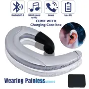 Open-Ear Bone Conduction Headphones Bluetooth 5.0 Wireless Earbuds Sport Headset