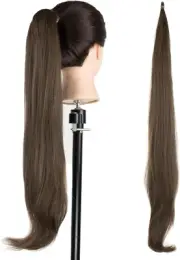 Hair Extension Pony Tail Flexible Pretty Hair Ponytails Hairpieces Wig (Mixed Br