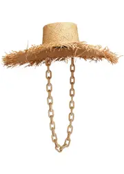 Eugenia Kim Valentina Raffia sun hat - Natural ONE SIZE