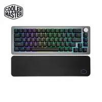 在飛比找momo購物網優惠-【CoolerMaster】CK721 紅軸無線RGB機械式