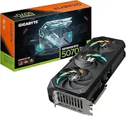 GIGABYTE GeForce RTX 5070 Ti Gaming OC 16G Graphics Card, 16GB 256-bit GDDR7, PCIe 5.0, WINDFORCE Cooling System, GV-N507TGAMING OC-16GD Video Card